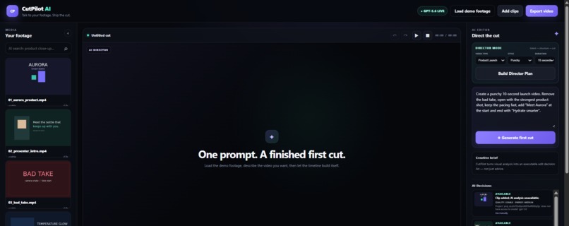 CutPilot AI – screenshot 1