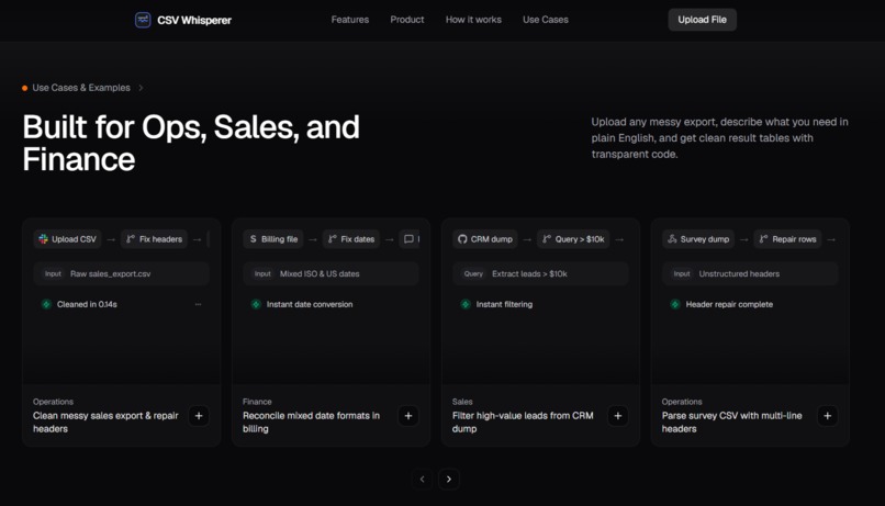 CSV Whisperer – screenshot 1