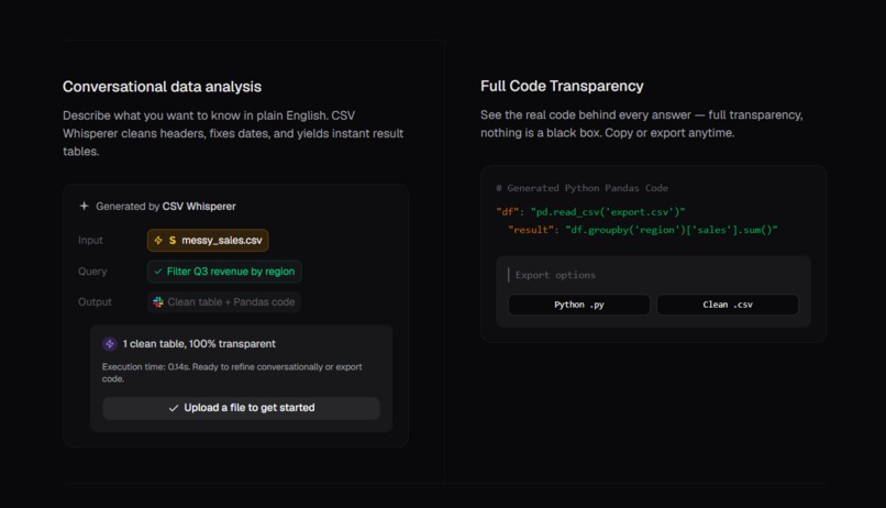 CSV Whisperer – screenshot 4