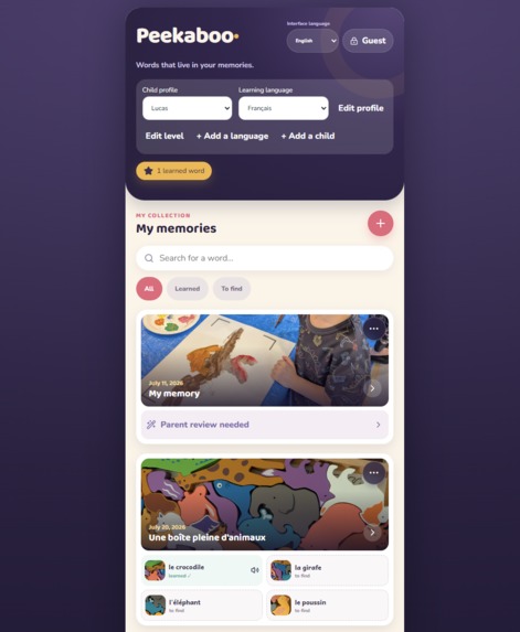 Peekaboo – screenshot 1