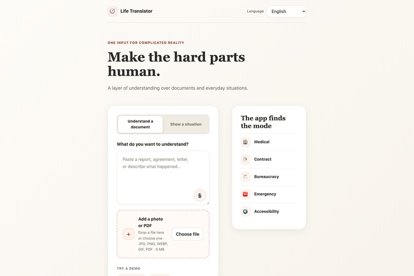 Life Translator  – screenshot 2