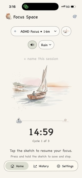 Focus Space – screenshot 1