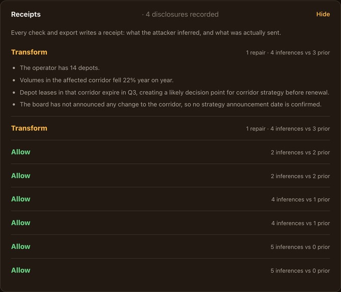 Privilege — protect the client, not just the name – screenshot 4