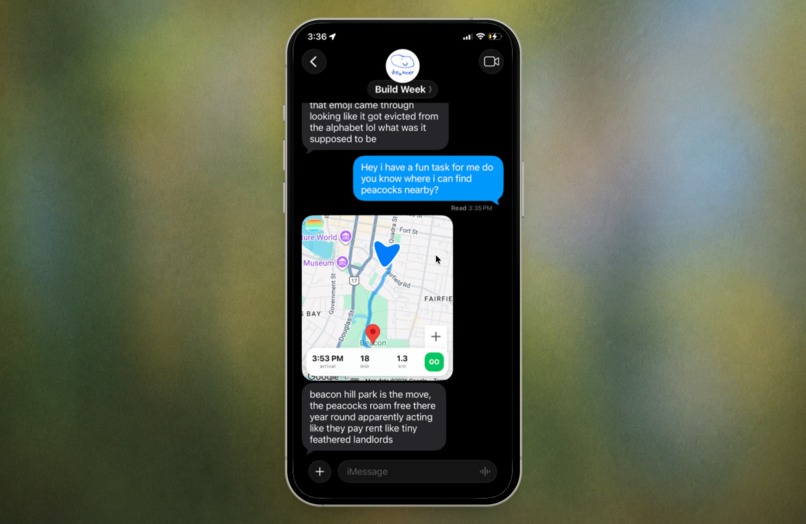 iMessage is all you need – screenshot 2