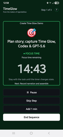 TimeGlow: See time differently – screenshot 8