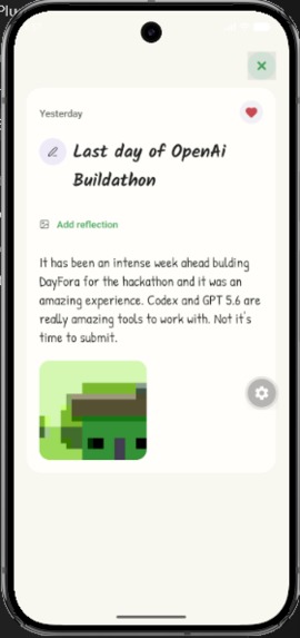 DayFora – screenshot 2