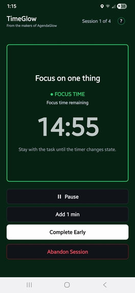 TimeGlow: See time differently – screenshot 9
