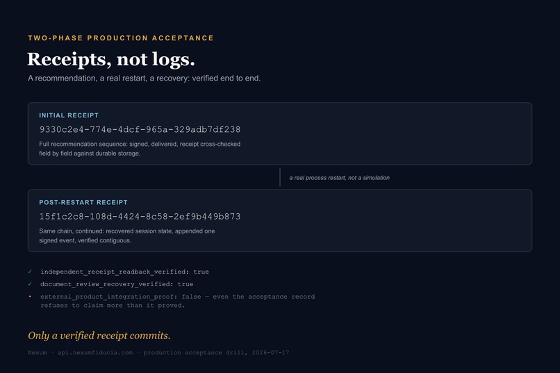 Nexum - Evidence Before Action – screenshot 4