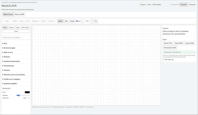 Sketch2Latex. – screenshot 1