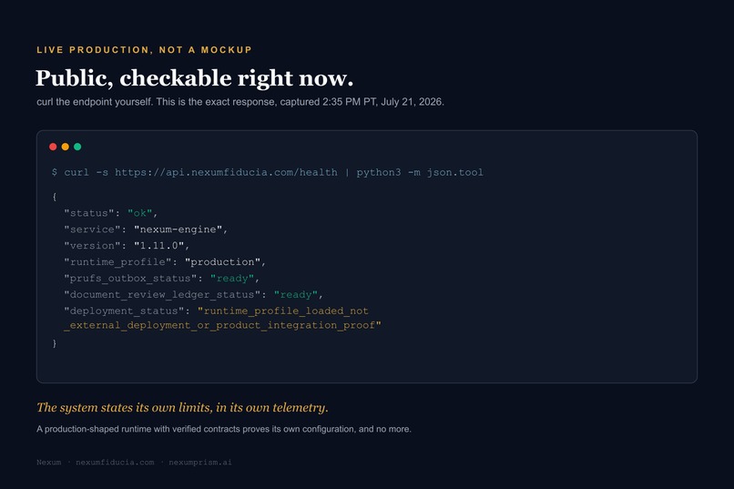 Nexum - Evidence Before Action – screenshot 7