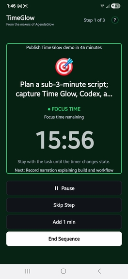 TimeGlow: See time differently – screenshot 12