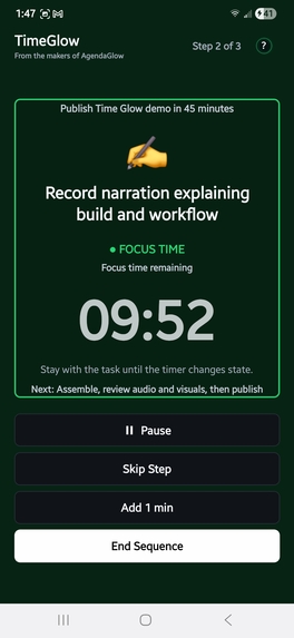 TimeGlow: See time differently – screenshot 13