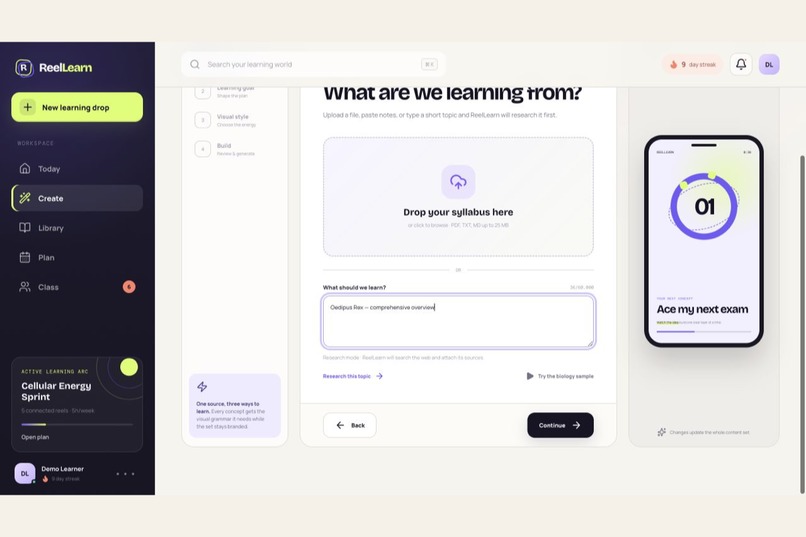 ReelLearn – screenshot 3