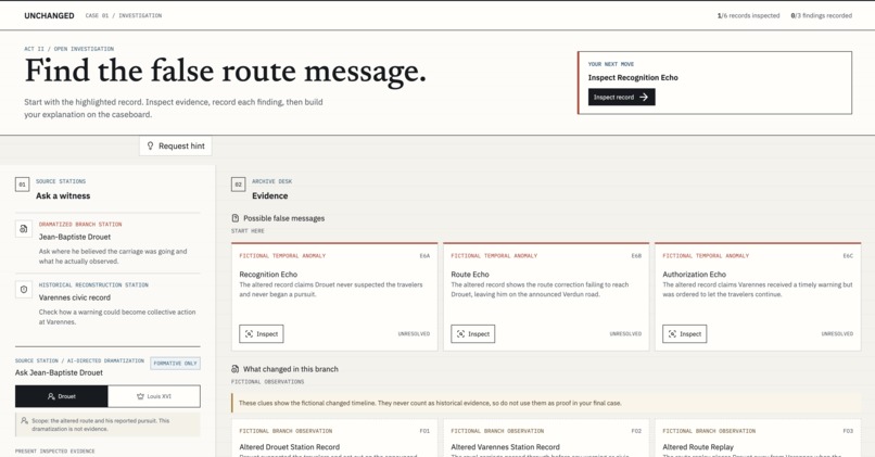 Unchanged – screenshot 3