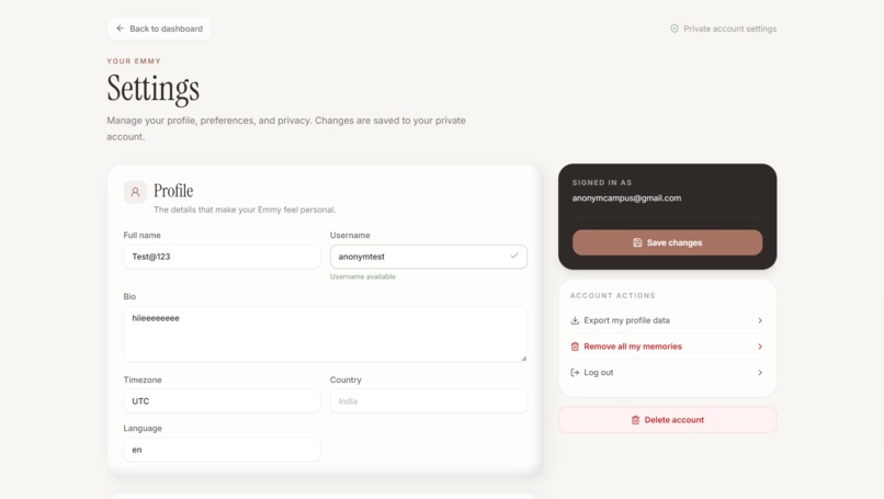 Emmy – screenshot 8