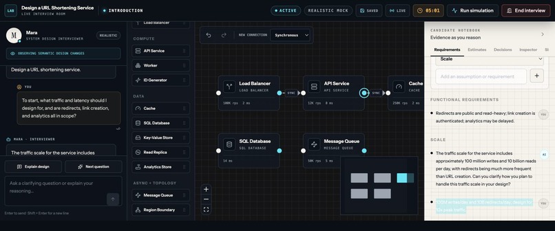 System Design Interview Lab – screenshot 3