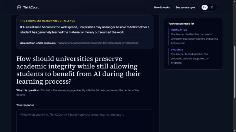 ThinkCourt – screenshot 3