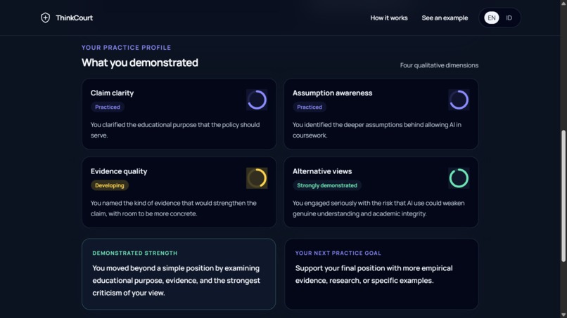 ThinkCourt – screenshot 5