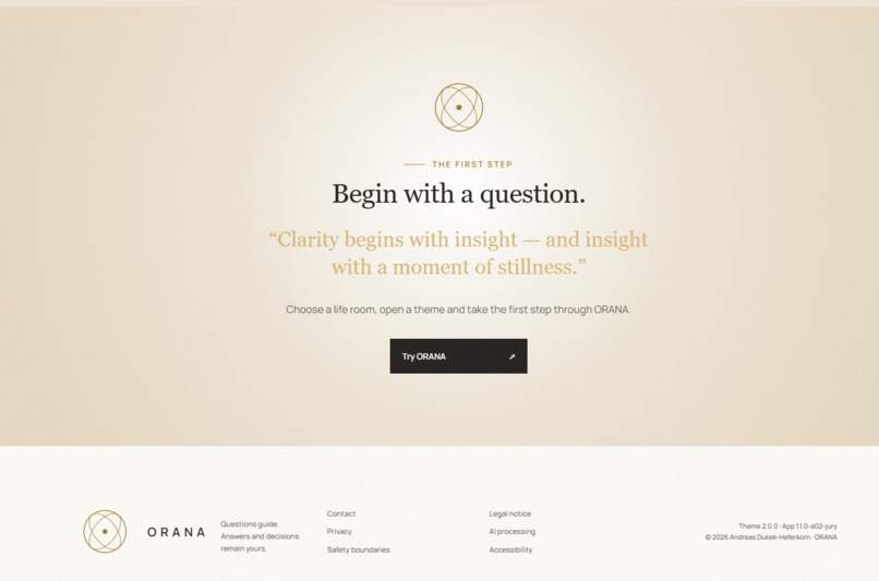 ORANA - the space between – screenshot 12