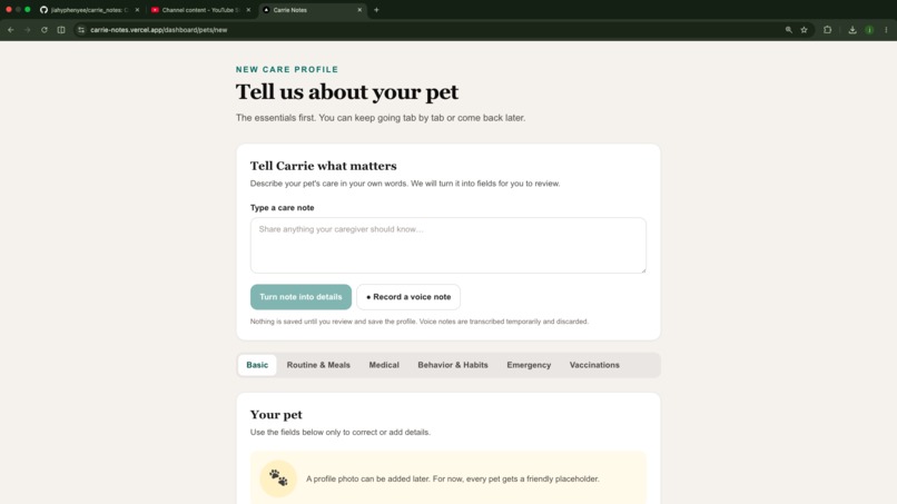 Carrie Notes – screenshot 4