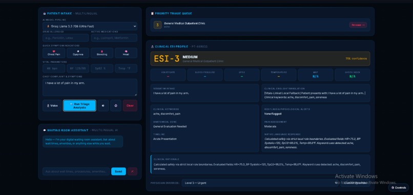 Triage Medical – screenshot 1