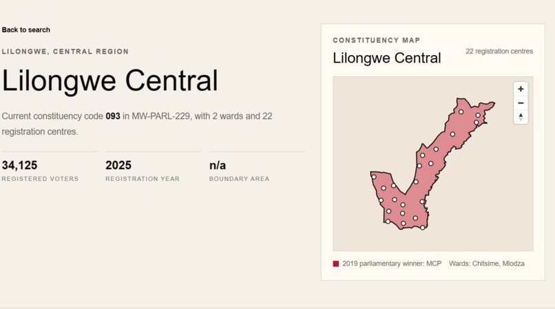 MyConstituency – screenshot 1