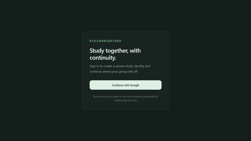 K12LEARN2GETHER – screenshot 1