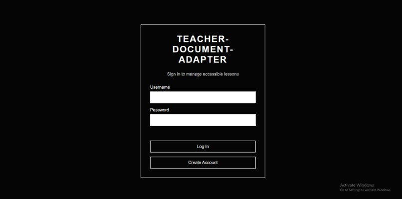 Doc Adaptor for Student Disability – screenshot 1