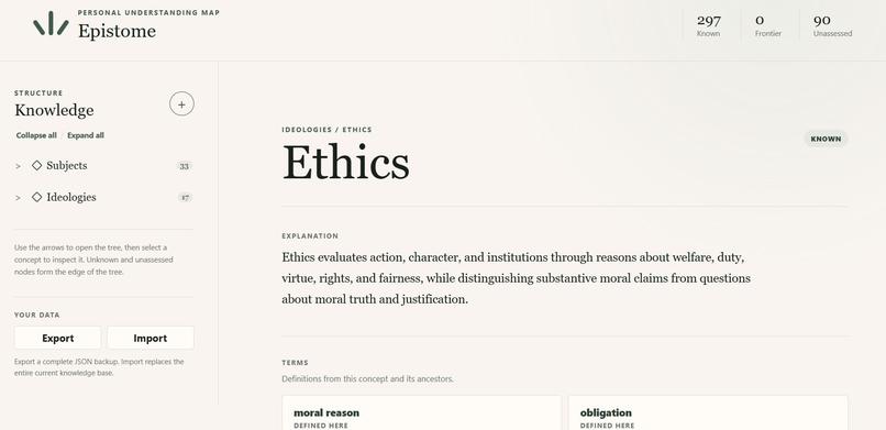 Epistome  – screenshot 3