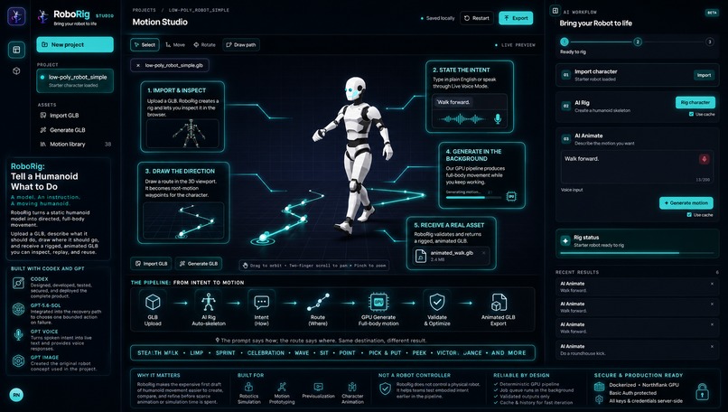 RoboRig – screenshot 1