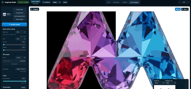 Image to SVG Suite – screenshot 1