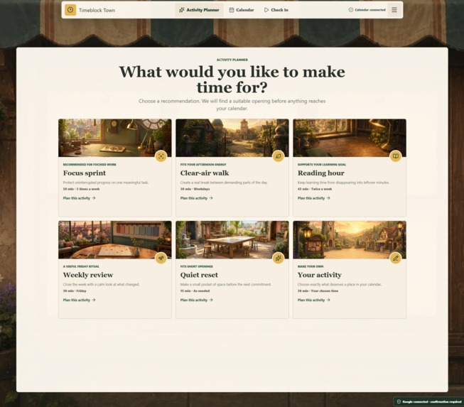 Timeblock Town – screenshot 2