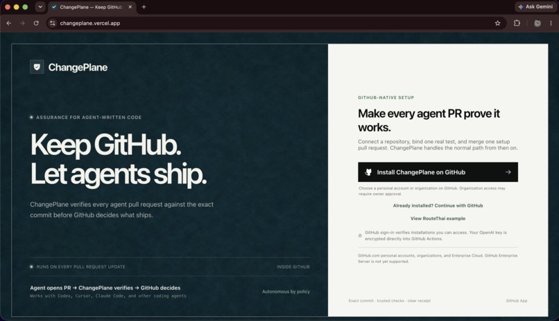 ChangePlane – screenshot 1