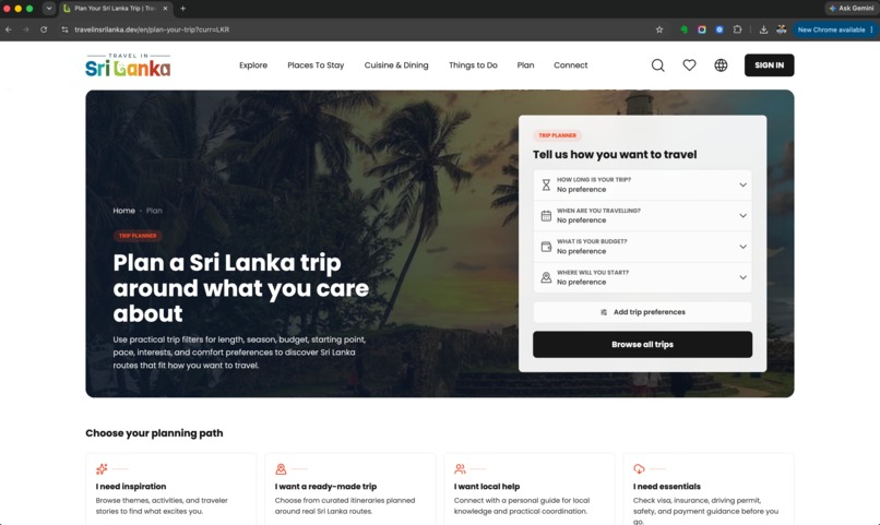 TravelSrilanka - Your Sri Lanka trip starts here – screenshot 9