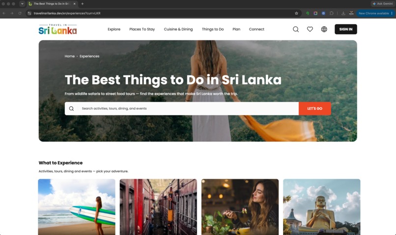 TravelSrilanka - Your Sri Lanka trip starts here – screenshot 11