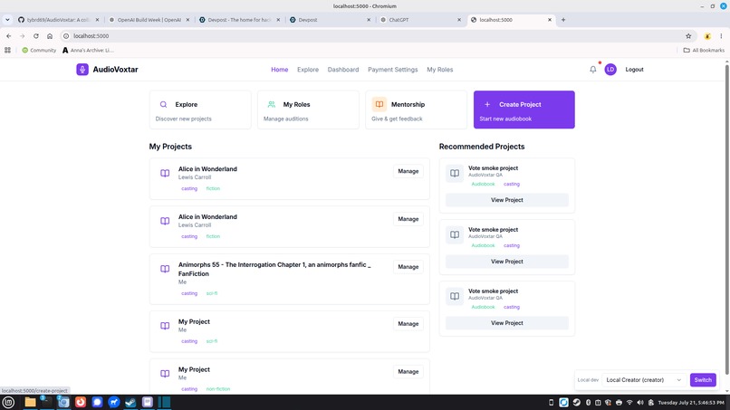 AudioVoxtar — Manuscript-to-Cast Prep – screenshot 1