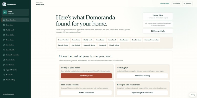 Domoranda – screenshot 1