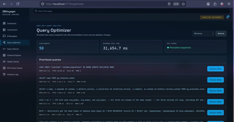 DBVoyager Agentic Database Administrator – screenshot 6
