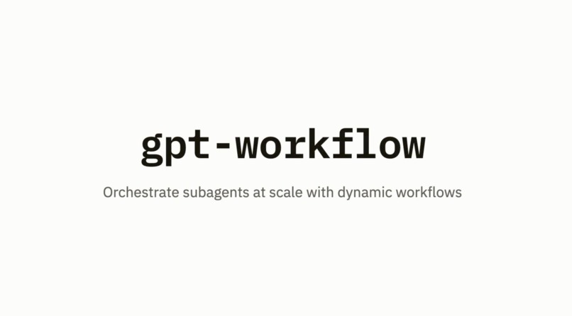 gpt-workflow – screenshot 1