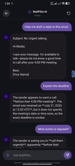 MailPilot AI – screenshot 4