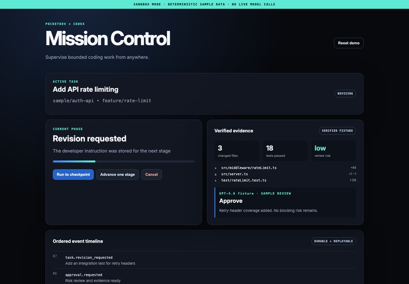 PocketDev Agent Control – screenshot 4