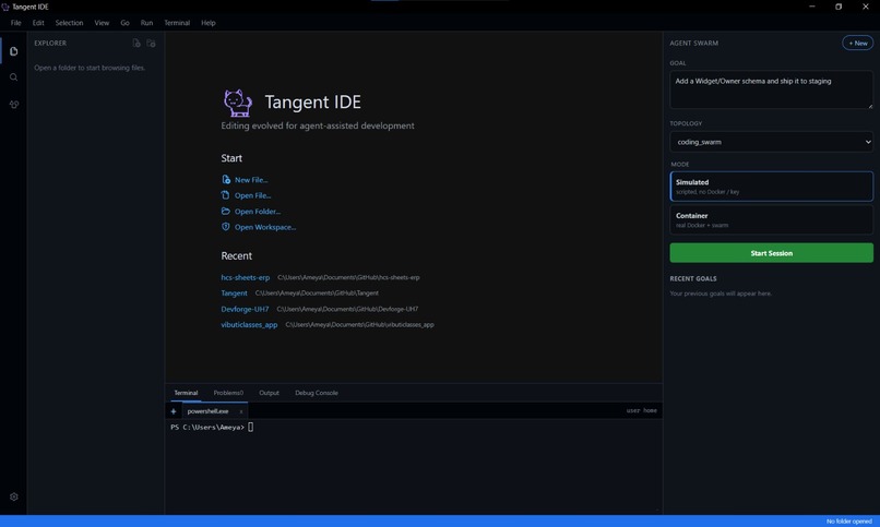 Tangent – screenshot 1