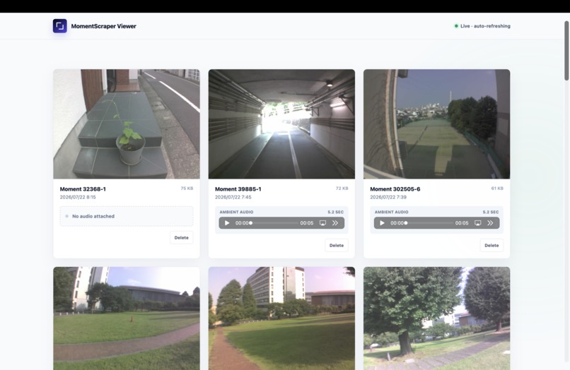 Moment Scraper – screenshot 4