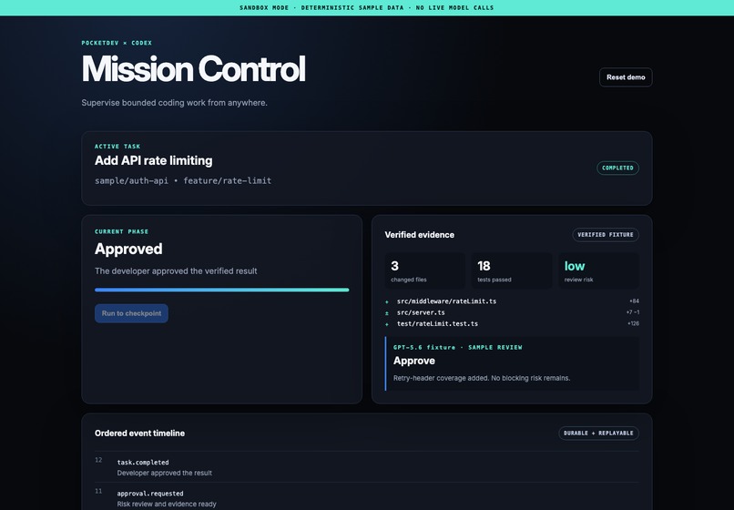PocketDev Agent Control – screenshot 5