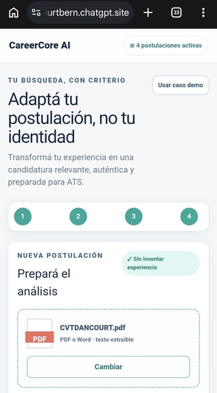 CareerCore AI – screenshot 1