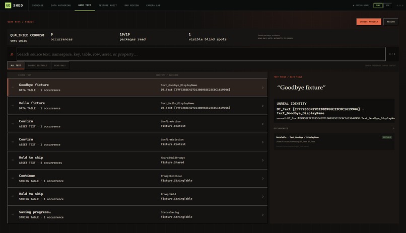 ue-shed – screenshot 4