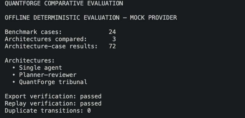 QuantForge: A Research Tribunal for Quantitative Claims – screenshot 2