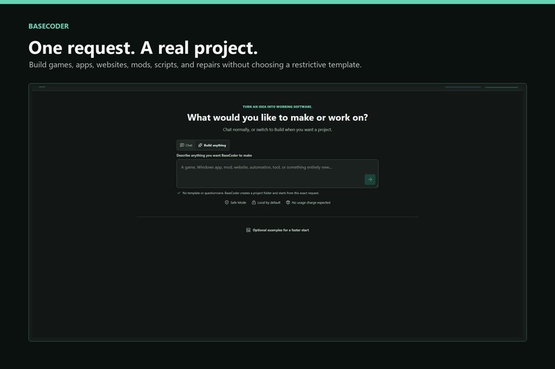 Base Coder – screenshot 1