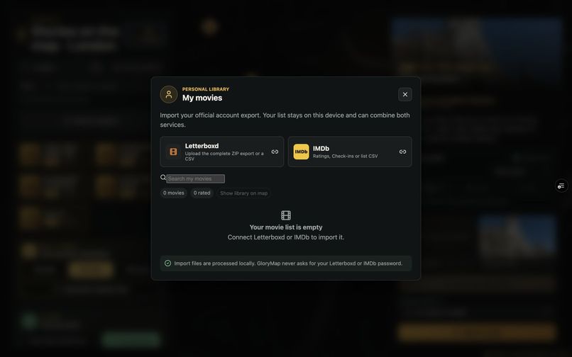 GloryMap – screenshot 2