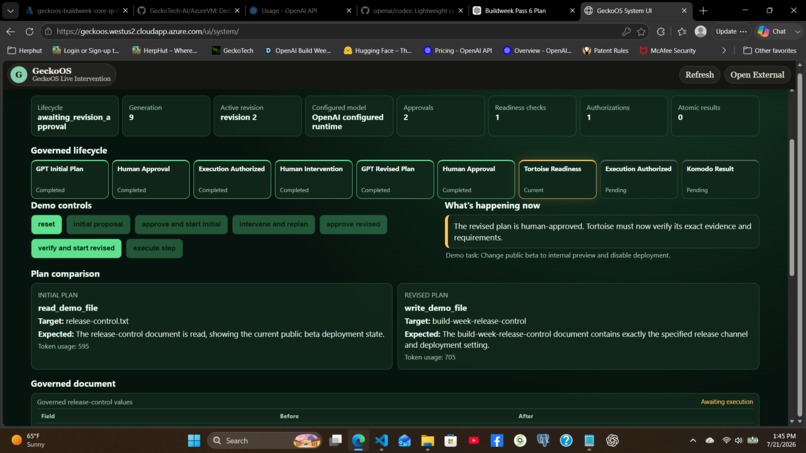 GeckoOS Live Intervention – screenshot 6